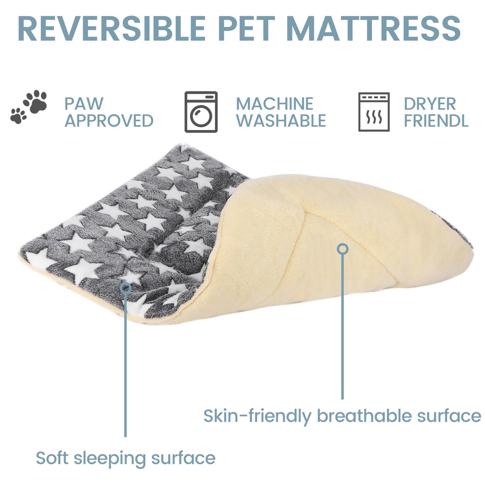 Surface antidérapante TMbsfatn pour chien gris, sécurité au repos.