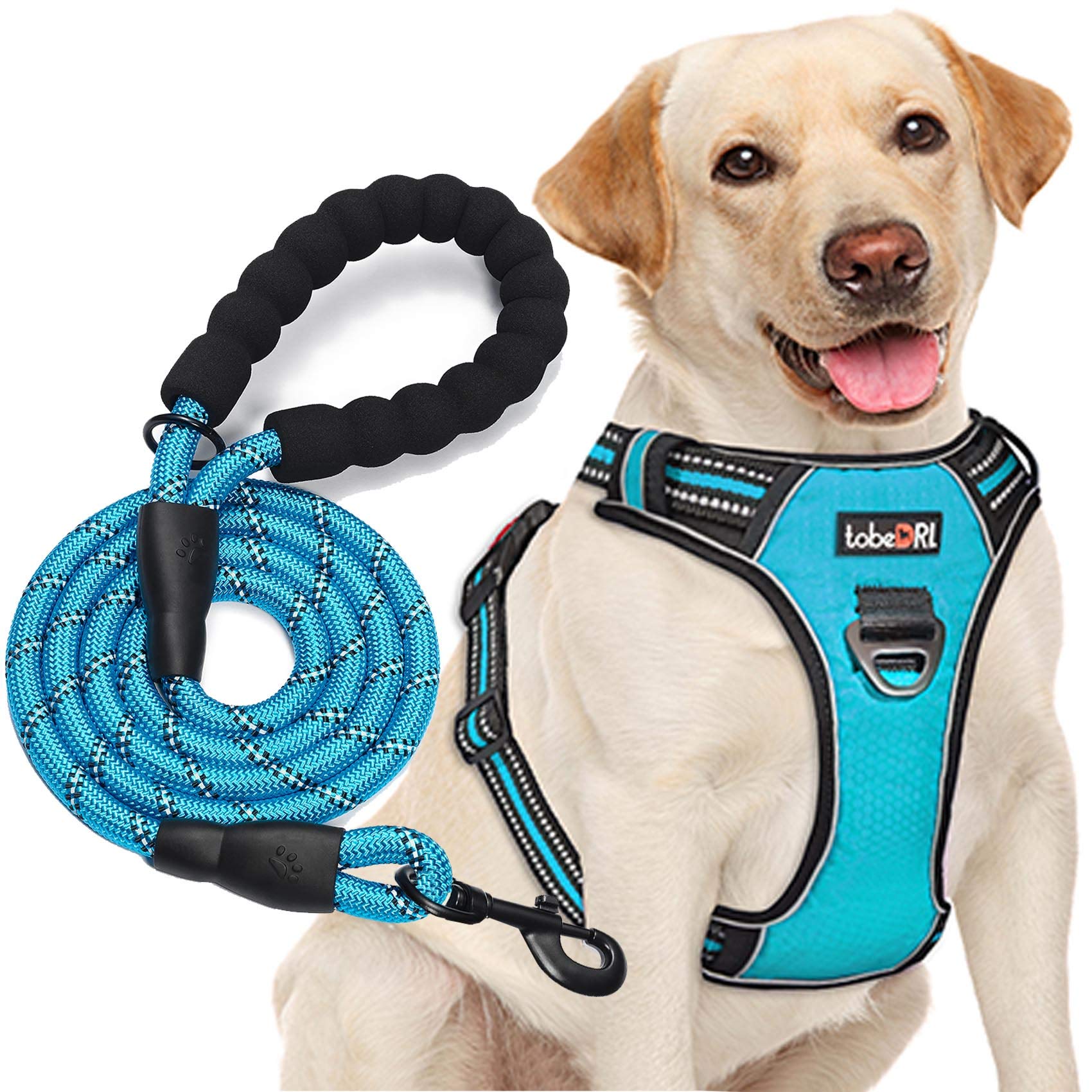 tobeDRI harnais anti-tir avant avec anneaux pour promenades sans traction