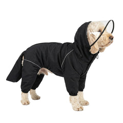 TOBOSS imperméable chien – capuche détachable et protection du corps