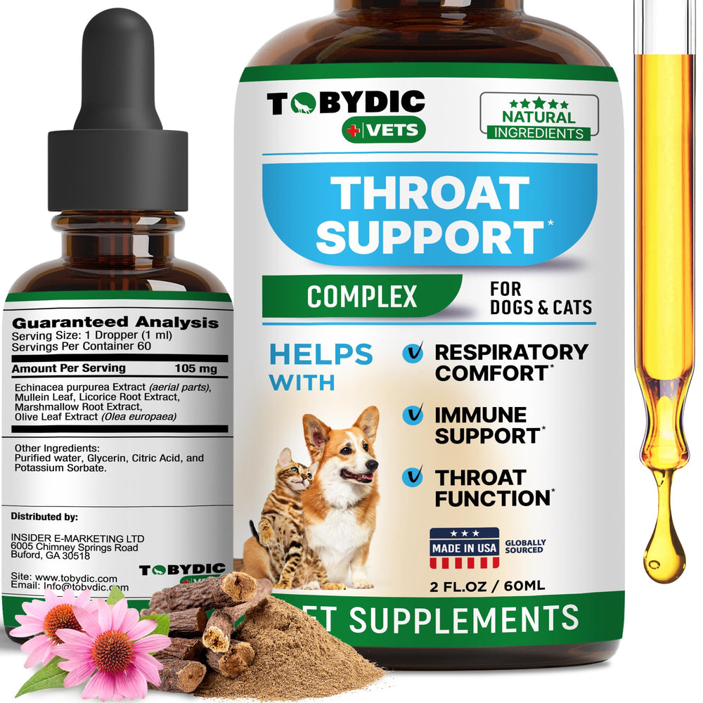 TOBYDIC bouteille-gouttes-relief-toux, soutien respiratoire potentiel