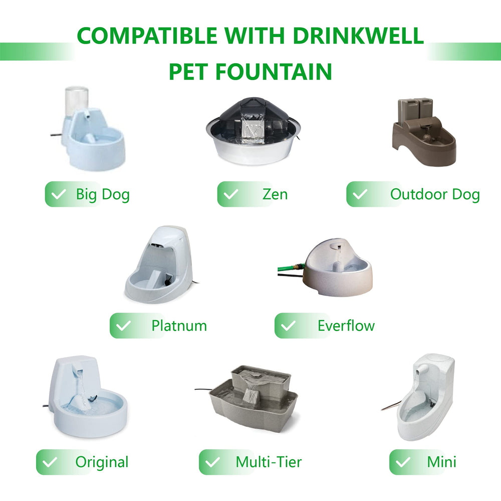 TOGGATH filtre charbon Drinkwell Multi-Tier assure filtration efficace