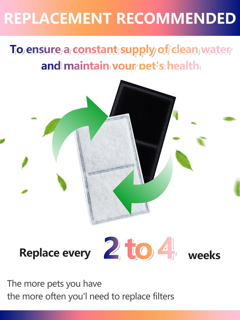 TOGGATH nettoyage-remplacement-facile simplifie l'entretien de votre fontaine.
