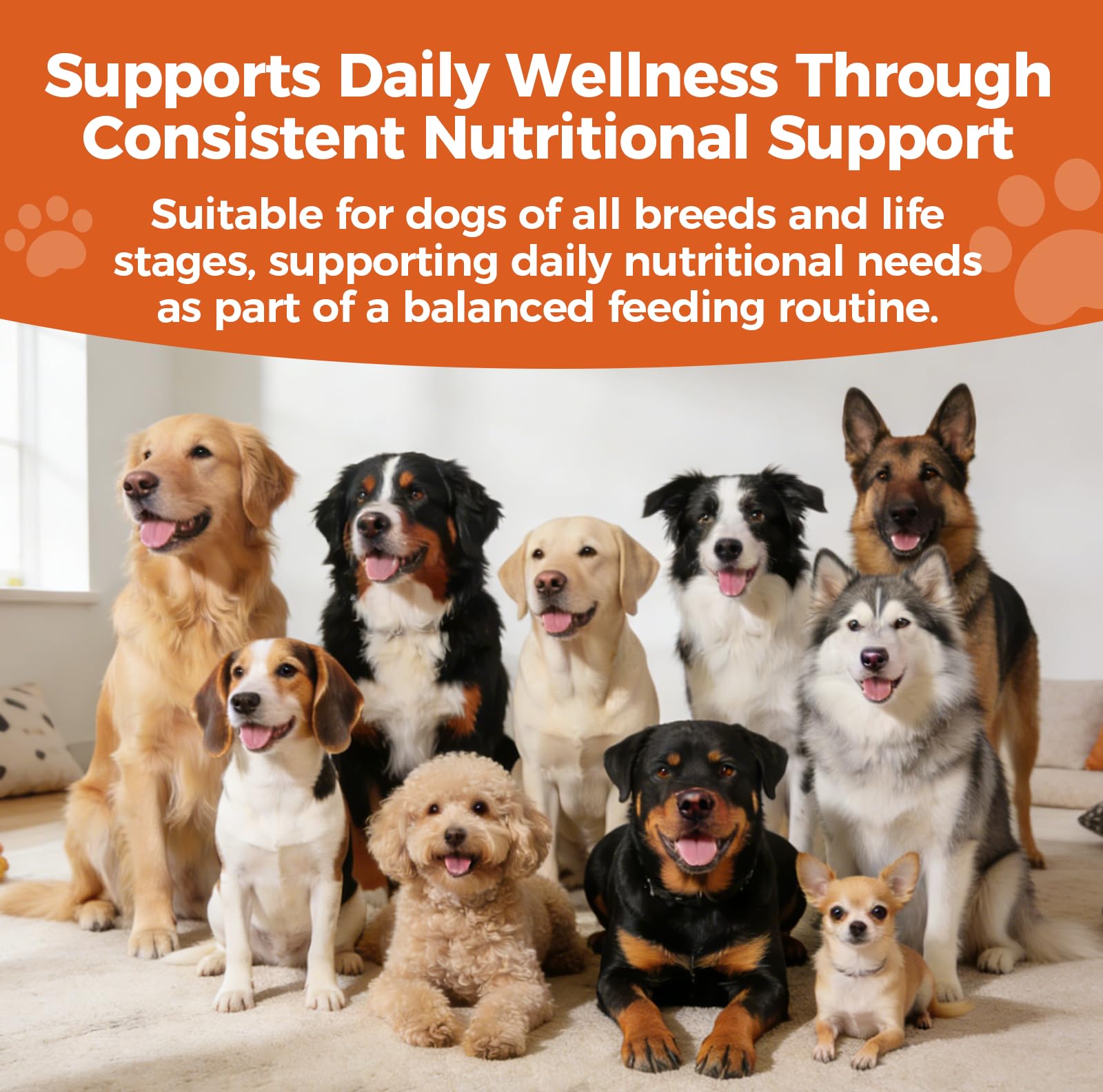 TOGOLIUN Taurine - usage quotidien simple pour chiens de toutes tailles.