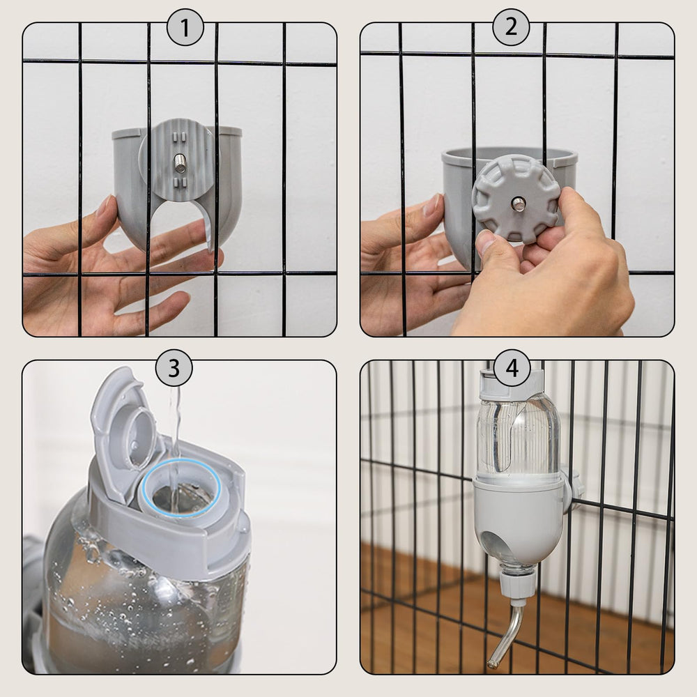 TOKAYIFE: Matériaux non toxiques PP/ABS/PET, sécurité pour les animaux.