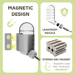 TOKAYIFE Support magnétique réglable pour positionnement flexible sans fuite.