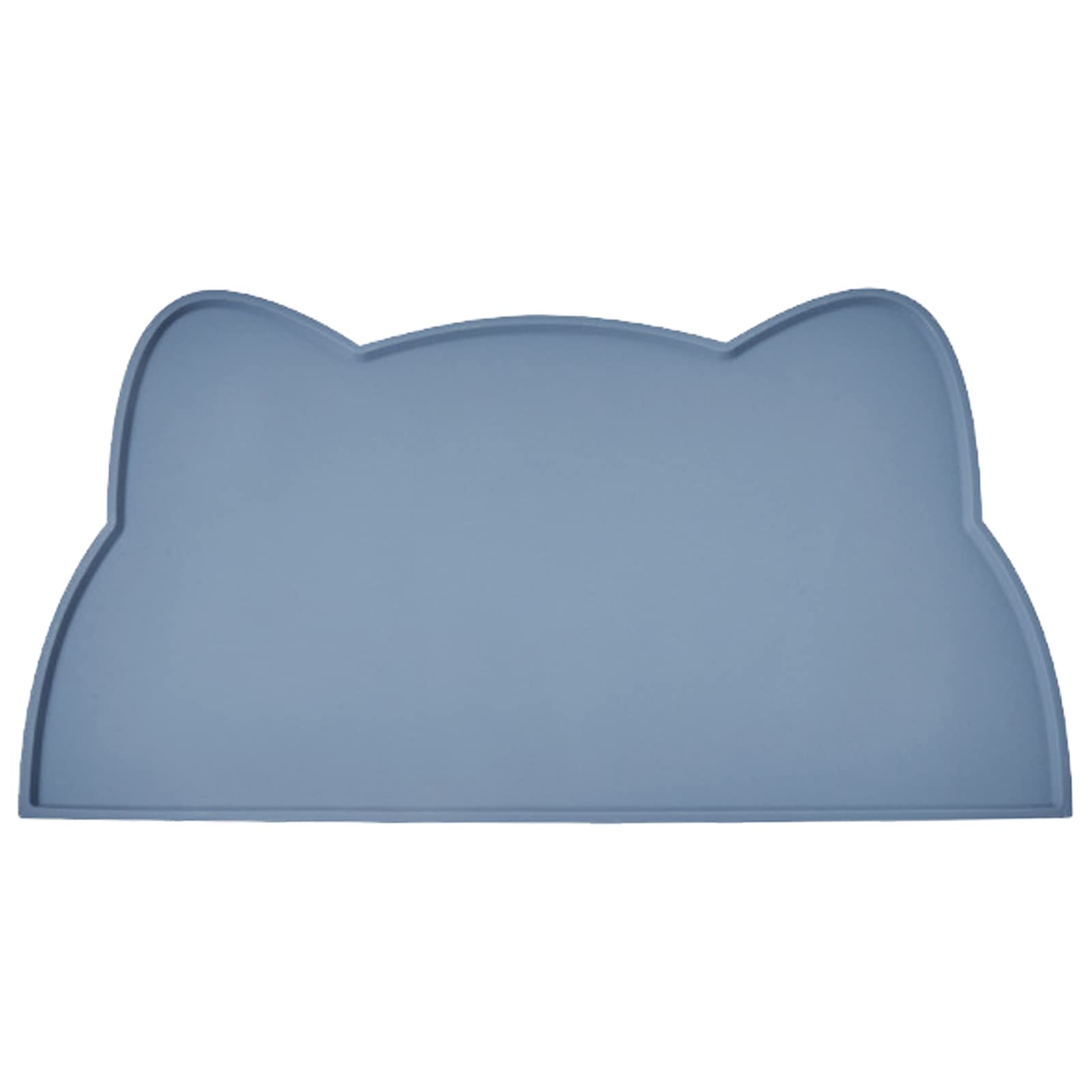 TOKAYIFE tapis-nourrissage-chat-silicone couleur pierre, facile à nettoyer et anti-débordement.