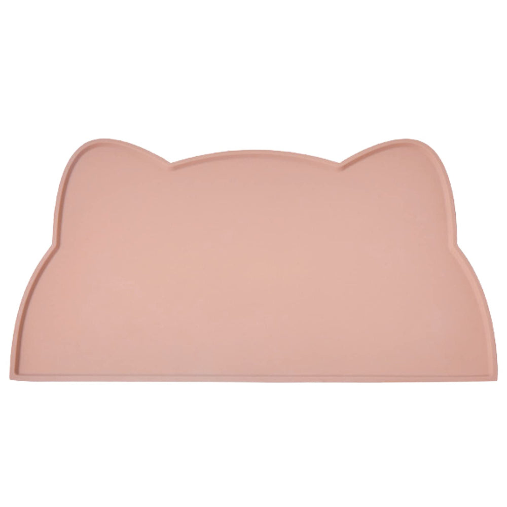 TOKAYIFE Tapis nourriture chat, vue d ensemble, silicone antiderapant et rose Tea.