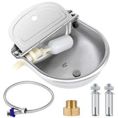 ToLanbbt bol-eau automatique inox, flotteur intégré pour eau constante
