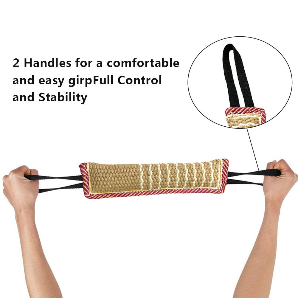 ToLanbbt jouet de traction idéal pour chiens de taille moyenne à grande lors d exercices
