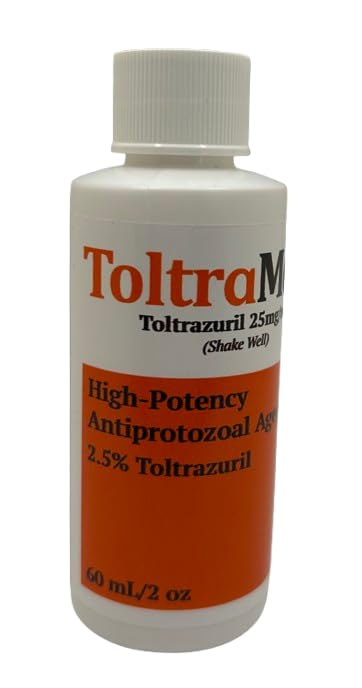 ToltraMax Toltrazuril 2,5 % pour chevaux — solution orale pratique à administrer