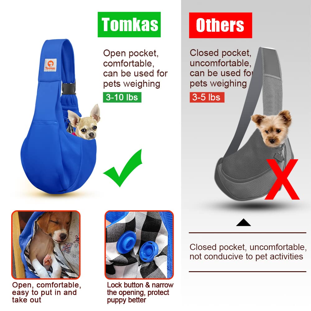 Tomkas porte-chien offre un confort portable pour sorties et balades.
