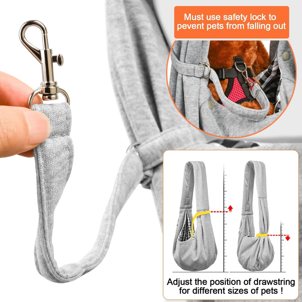 Tomkas porte-chien: intérieur-doux et rembourré pour le confort.
