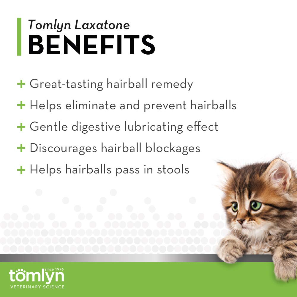 Tomlyn Laxatone Gel Chat Cataire – application sur le nez pour favoriser le léchage.