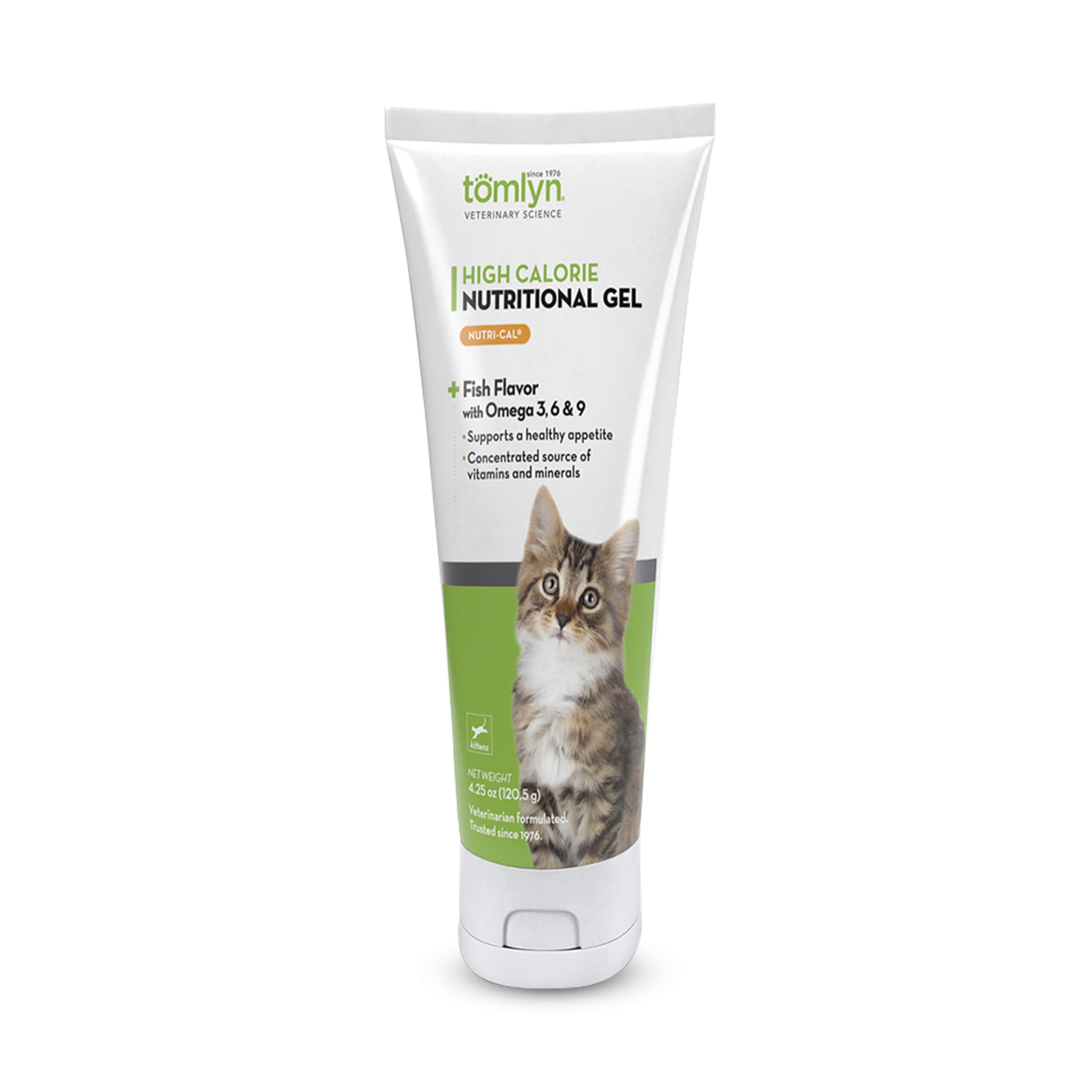 Tomlyn Nutri-Cal Gel Chat Appétit: stimule l'appétit du chaton et facilite le repas.