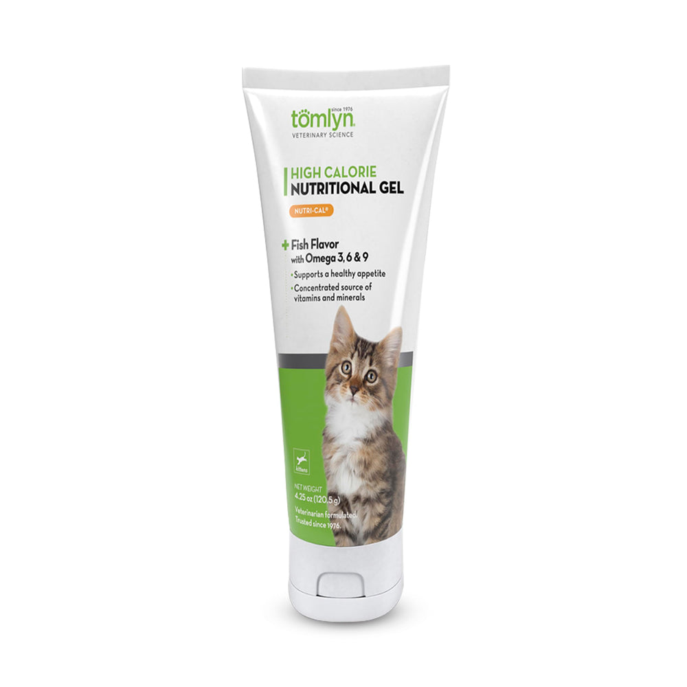 Tomlyn Nutri-Cal Gel Chat Appétit: stimule l'appétit du chaton et facilite le repas.