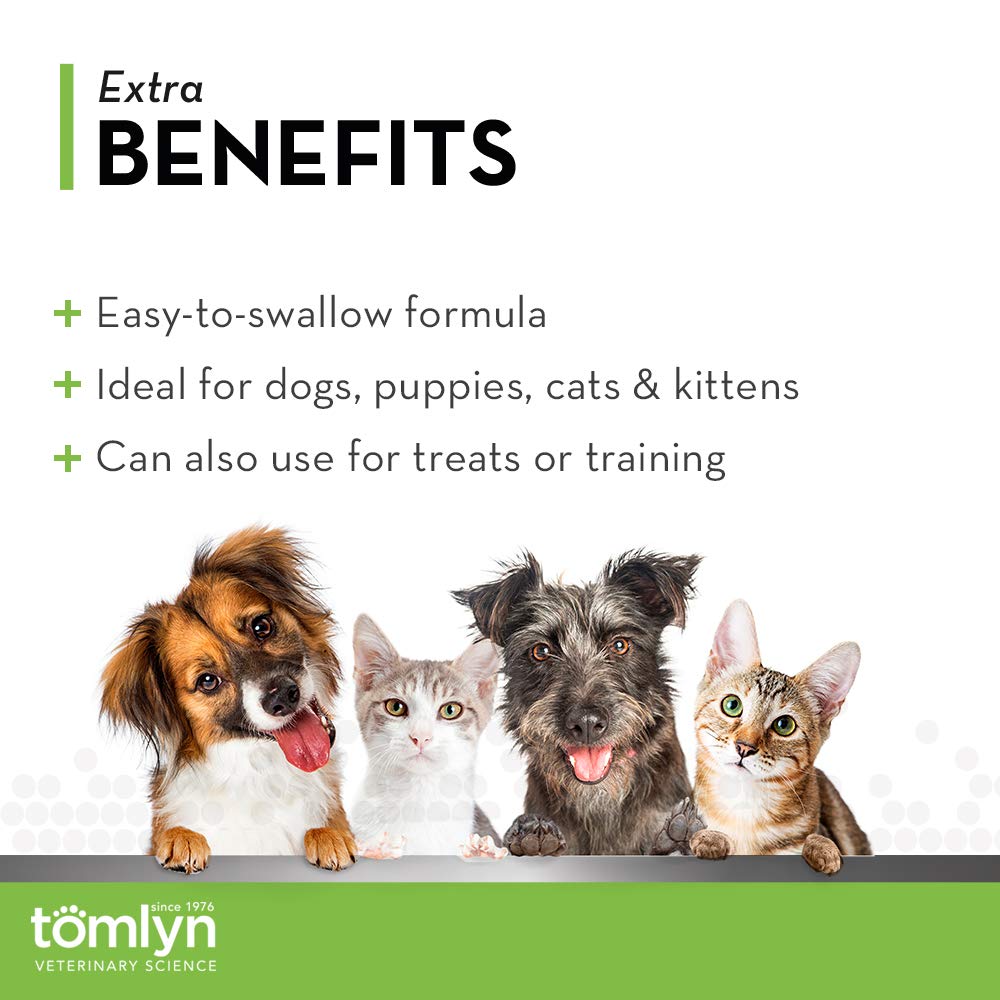 Convient pour médicaments, friandises ou entraînement TOMLYN.