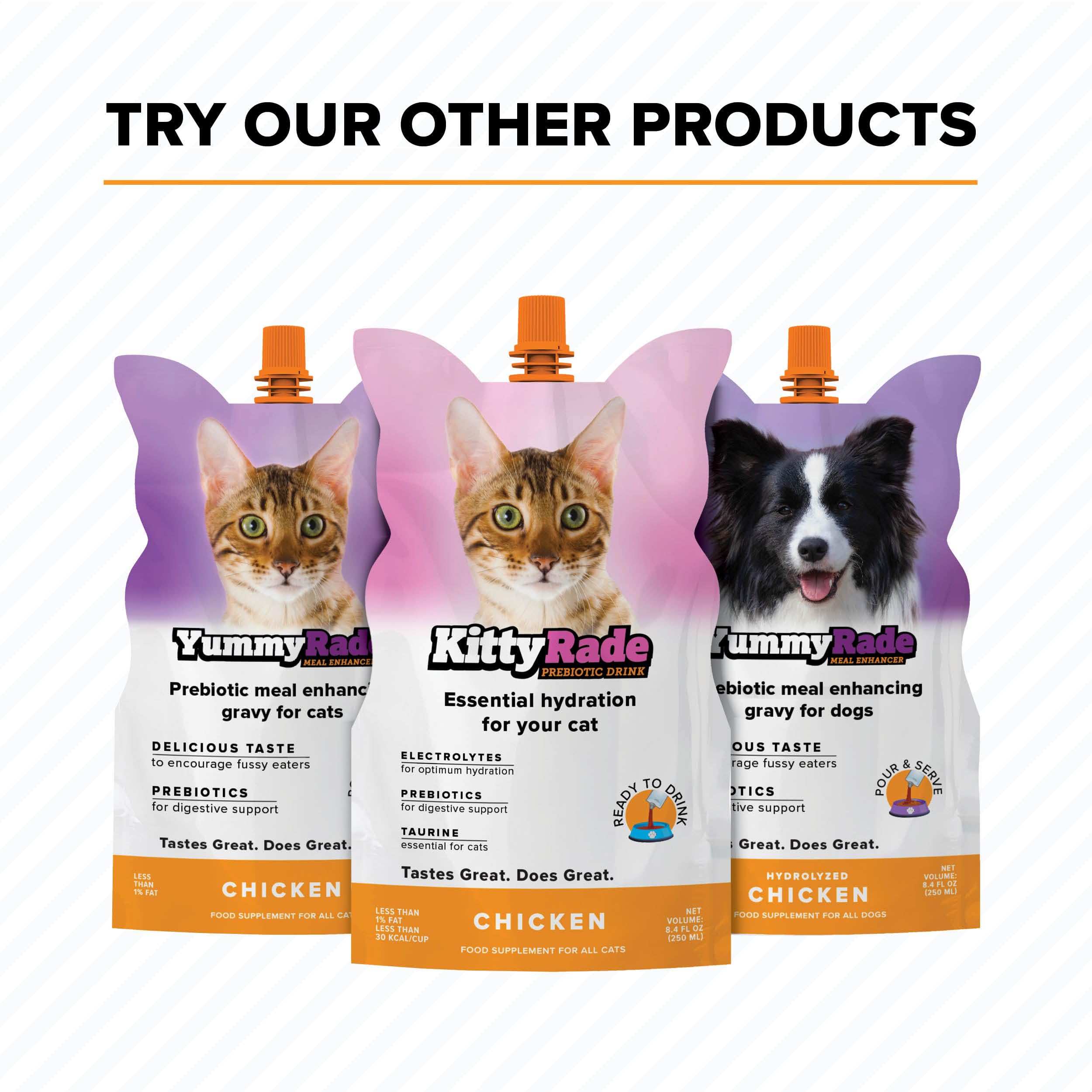 Guide de dosage par taille du chien pour DoggyRade.