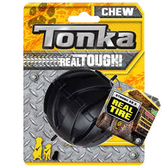 Tonka Axle Tread 7po avec nourrisseur intégré, stimule l’activité.