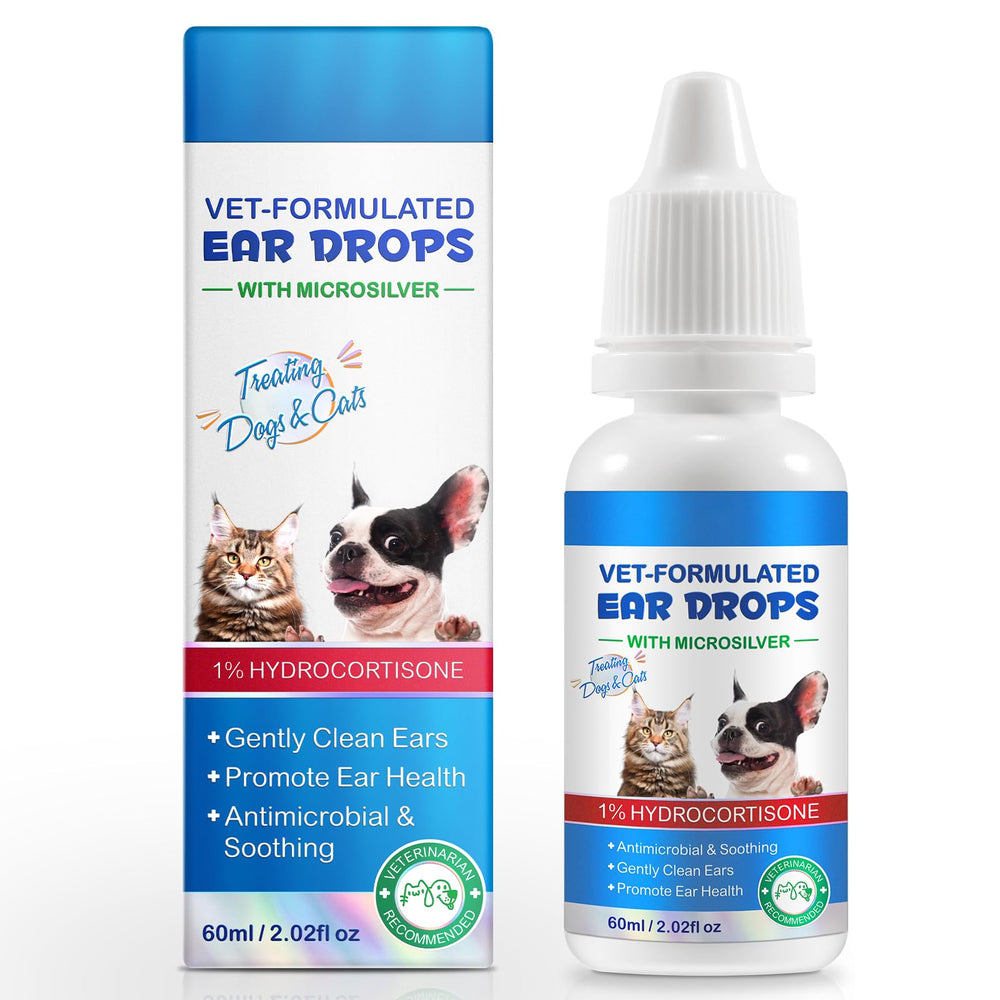 Tooffi: bouteille gouttes otite chiens et chats, soutien potentiel pour irritations