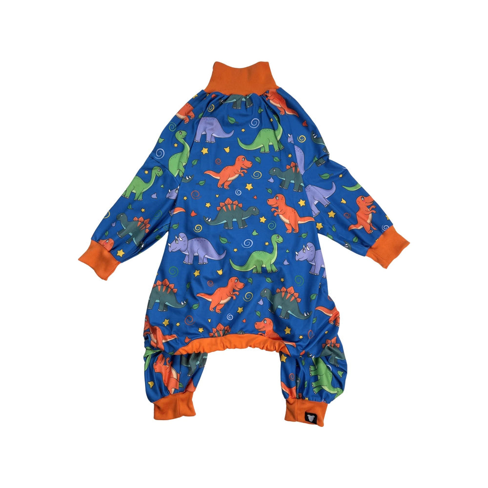 Tooth & Honey dinosaure pyjama chien corps: tenue complète et chaleur légère