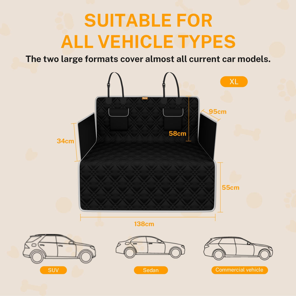 Toozey attaches Velcro et sangles pour une installation rapide.
