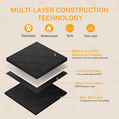 Toozey système anti-glisse, fond stable pendant la conduite.