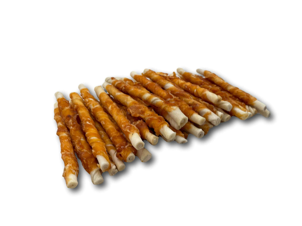 Top Dog Chews divertissement chiot : forme torsadée pour divertir et récompenser.