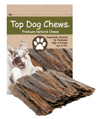 Top Dog Chews œsophage de bœuf séché, paquet 30 pièces; pratique et attrayant pour le chien.