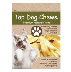 Top Dog Chews oreilles boeuf format gros, récompense durable.