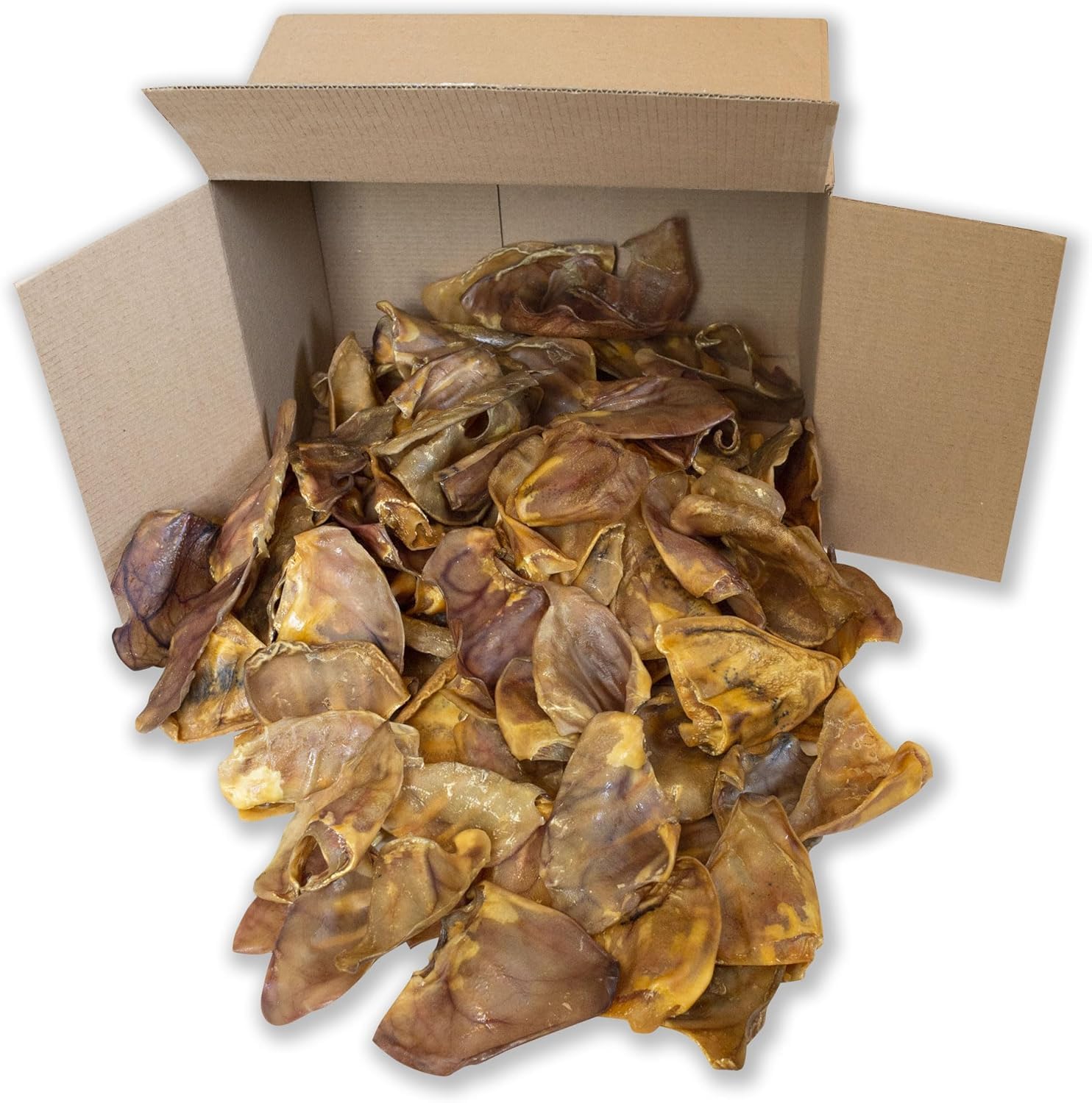 Top Dog Chews 100-pack d'oreilles porc — achat en vrac pratique.