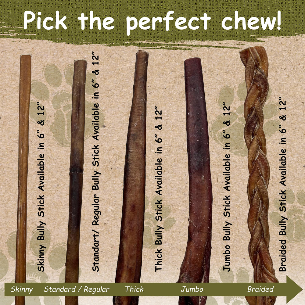 Top Dog Chews Lot de 25 bâtonnets, distraction durable