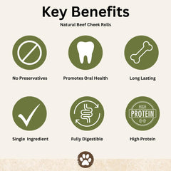 Top Dog Chews - Ingrédients naturels pour une friandise simple et authentique.