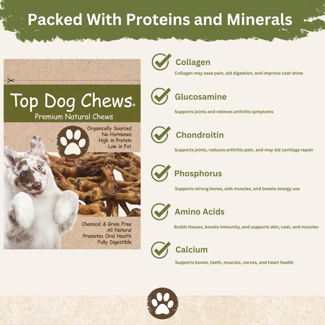 Top Dog Chews sante-articulations : soutien potentiel à la mobilité des chiens.