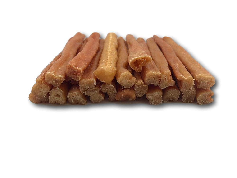 Top Dog Chews Tendon dinde ronde grande 453 g – idéal pour grandes races.