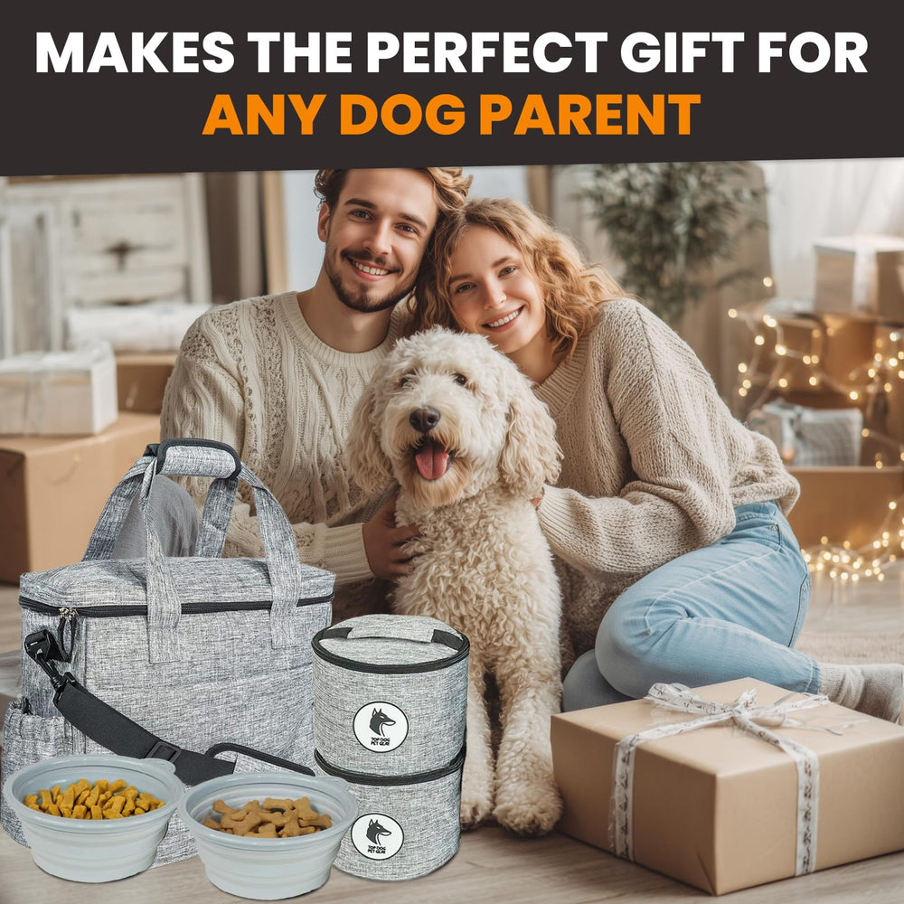 Top Dog Pet Gear contenants alimentation 13 tasses, rangement fiable