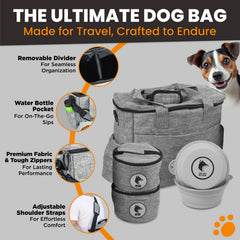Top Dog Pet Gear poche zippee cote, acces rapide aux essentiels du chien
