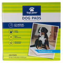 Top Paws tapis absorbants pour chien, parfait pour l’entraînement intérieur et la gestion des besoins