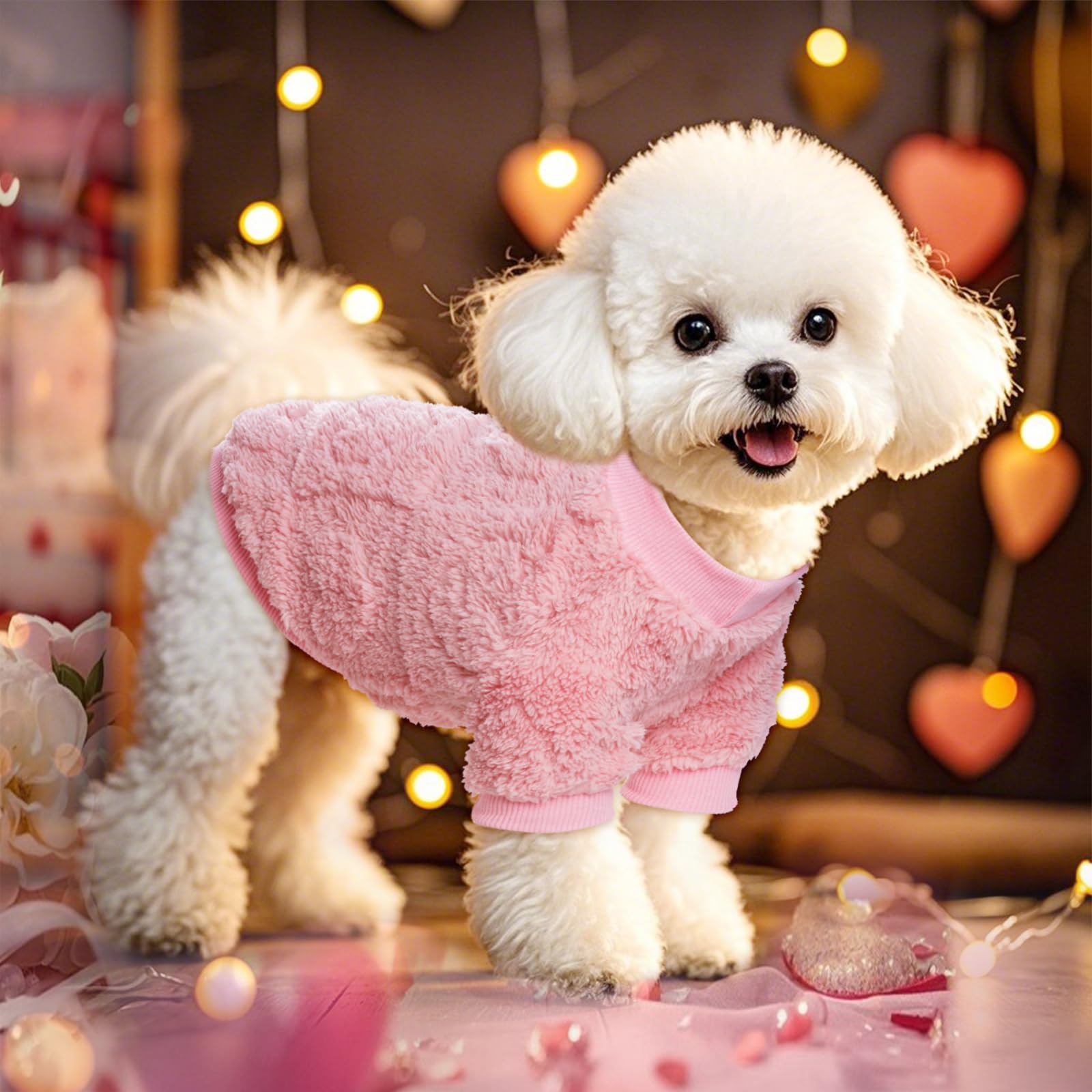Topbuti pull tailles S M L rose: guide de taille clair pour ajustement.