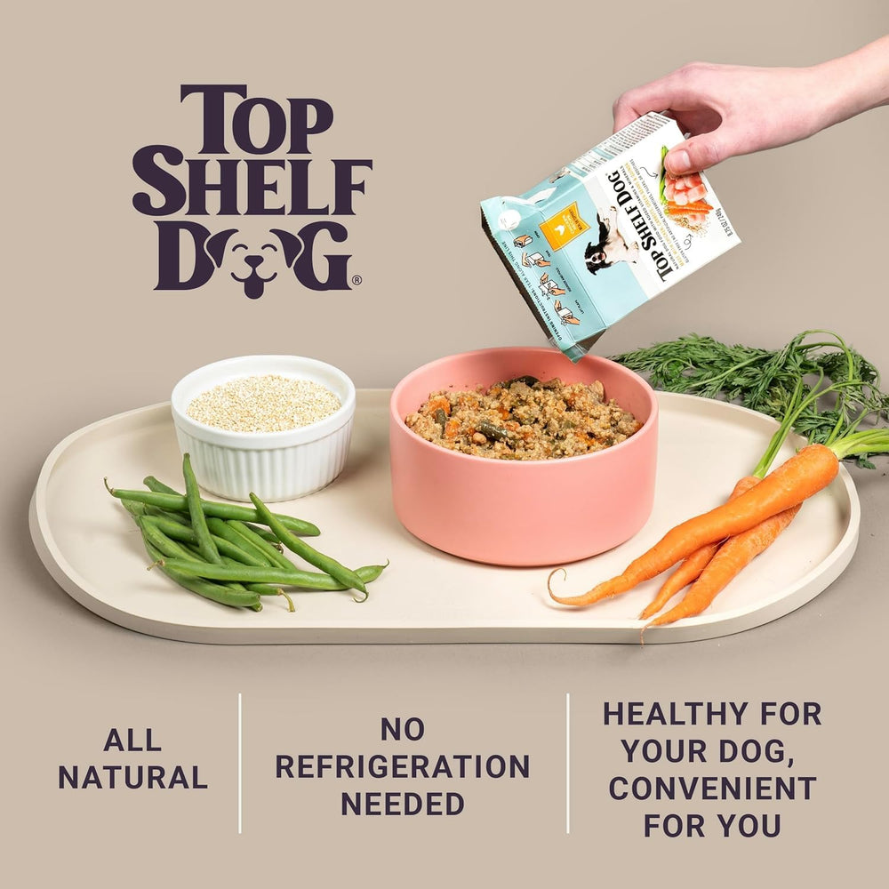 Top Shelf Dog plat-frais-prete-a-servir: repas prêt à servir sans décongélation.