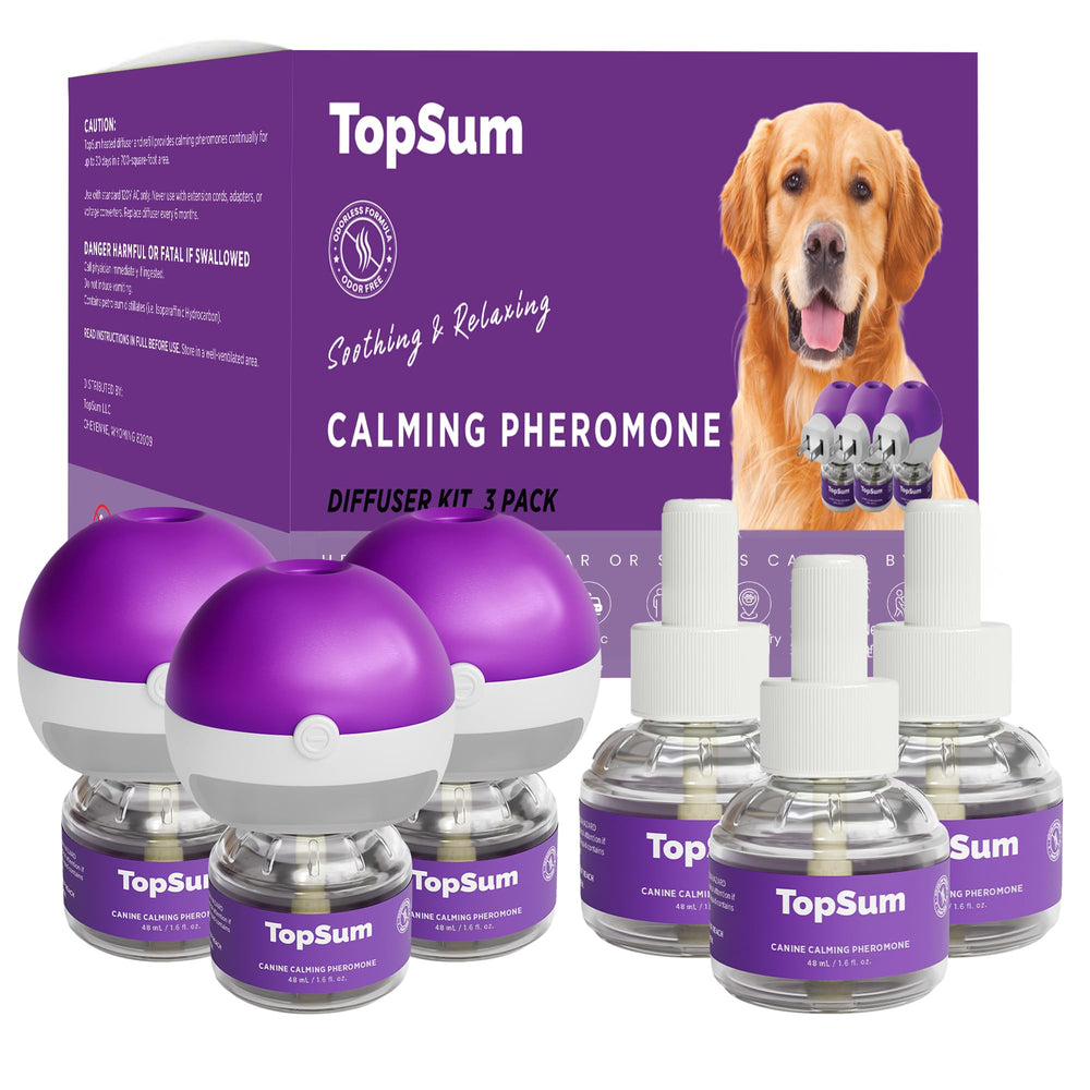 TopSum diffuseur calmant pour chien apportant un apaisement progressif.