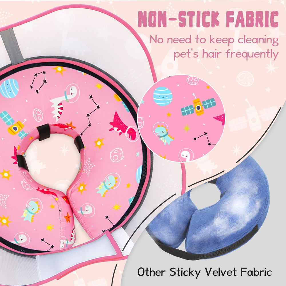 Toptakeit collier chien fermeture sécurisée et réglable qui épouse le cou