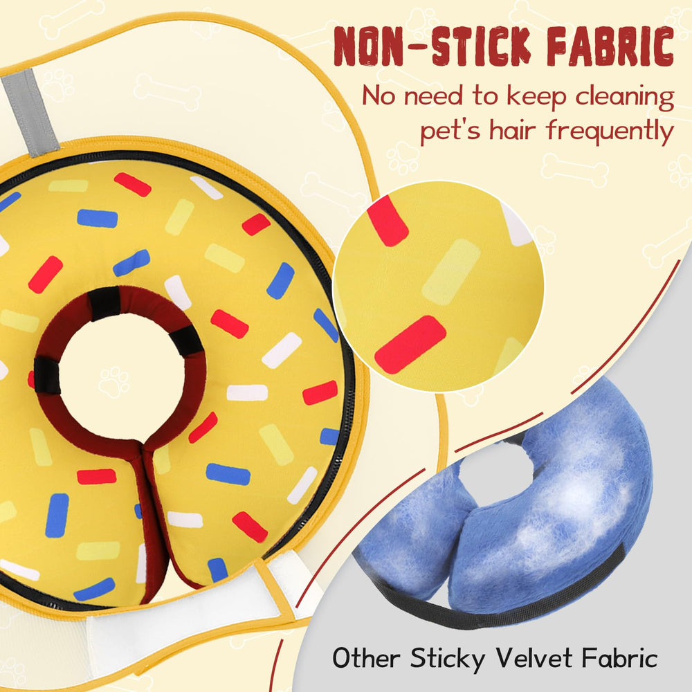Confort léger Toptakeit – collier pour chien qui ne gêne pas la vision