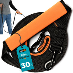 Total Pet longe-chien 30 pieds: contrôle-distance pour rappels sûrs et progressifs.