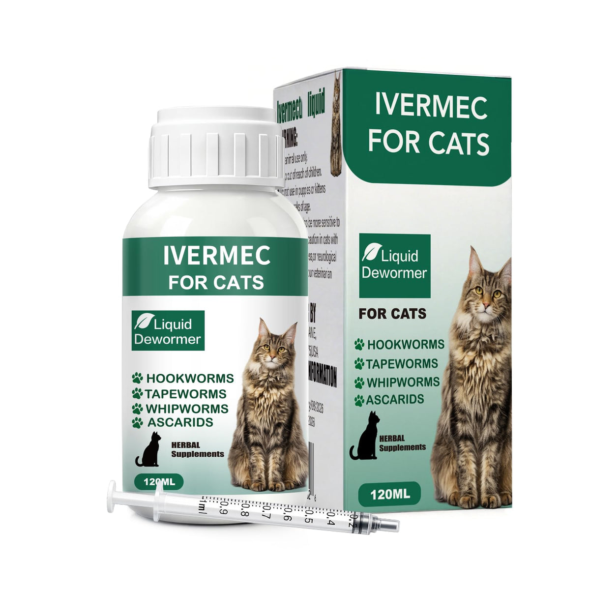 Totoketty Vermifuge Chat – bouteille, soutien digestif doux.
