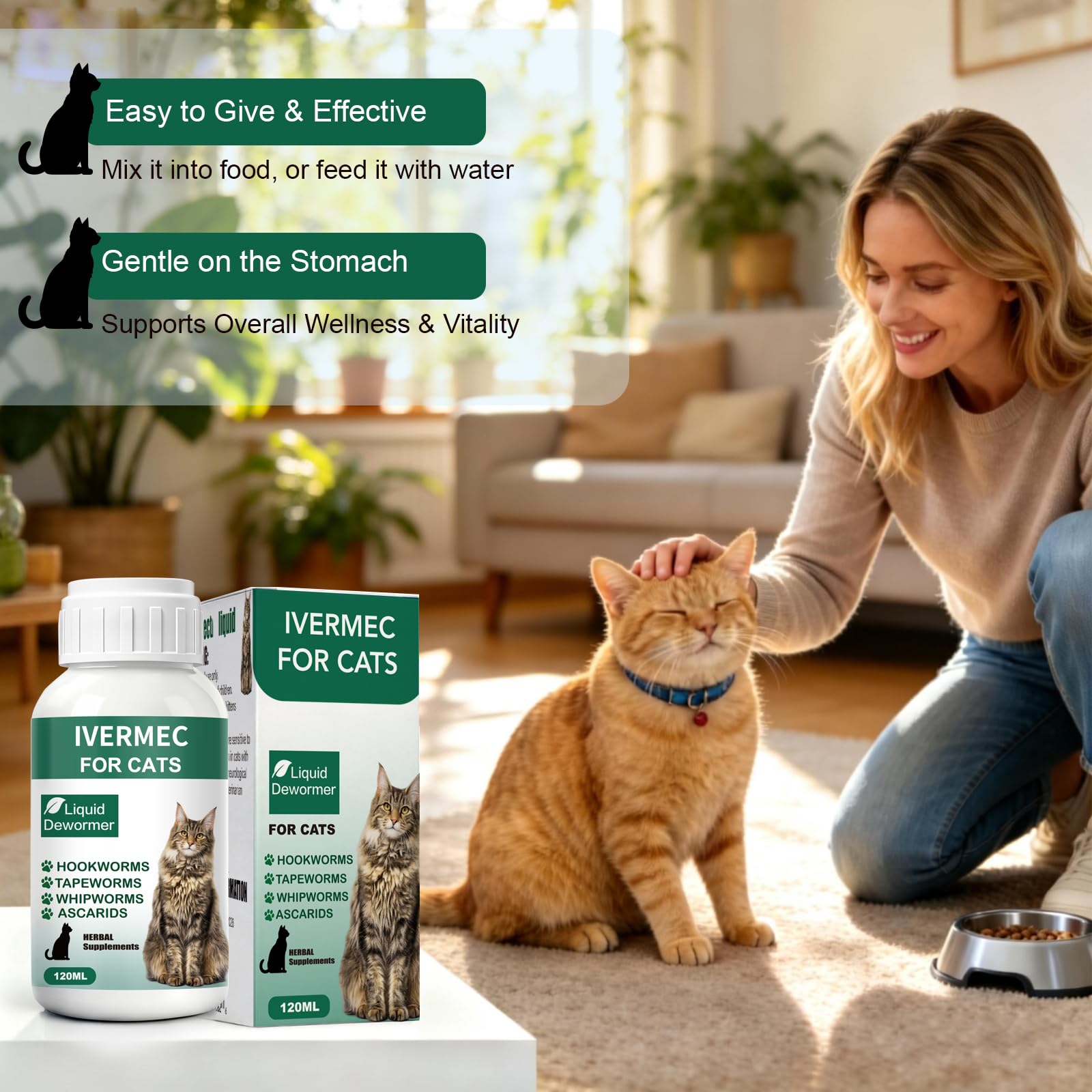 Totoketty Vermifuge Chat – emballage pratique pour routine régulière.