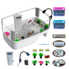 Totzliian kit habitat tortue, ensemble prêt à l’emploi pour installation rapide.