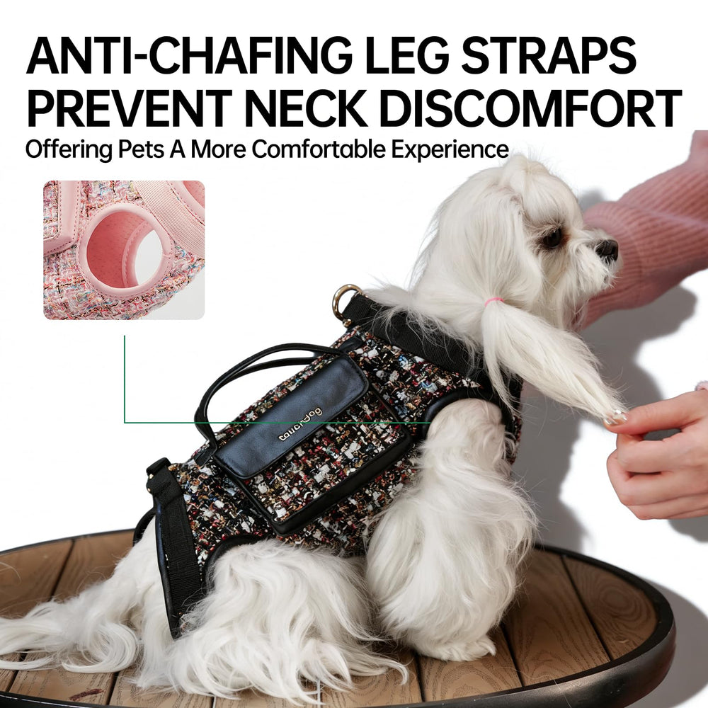 Touchdog motif diamant et chaîne métallique tendance.