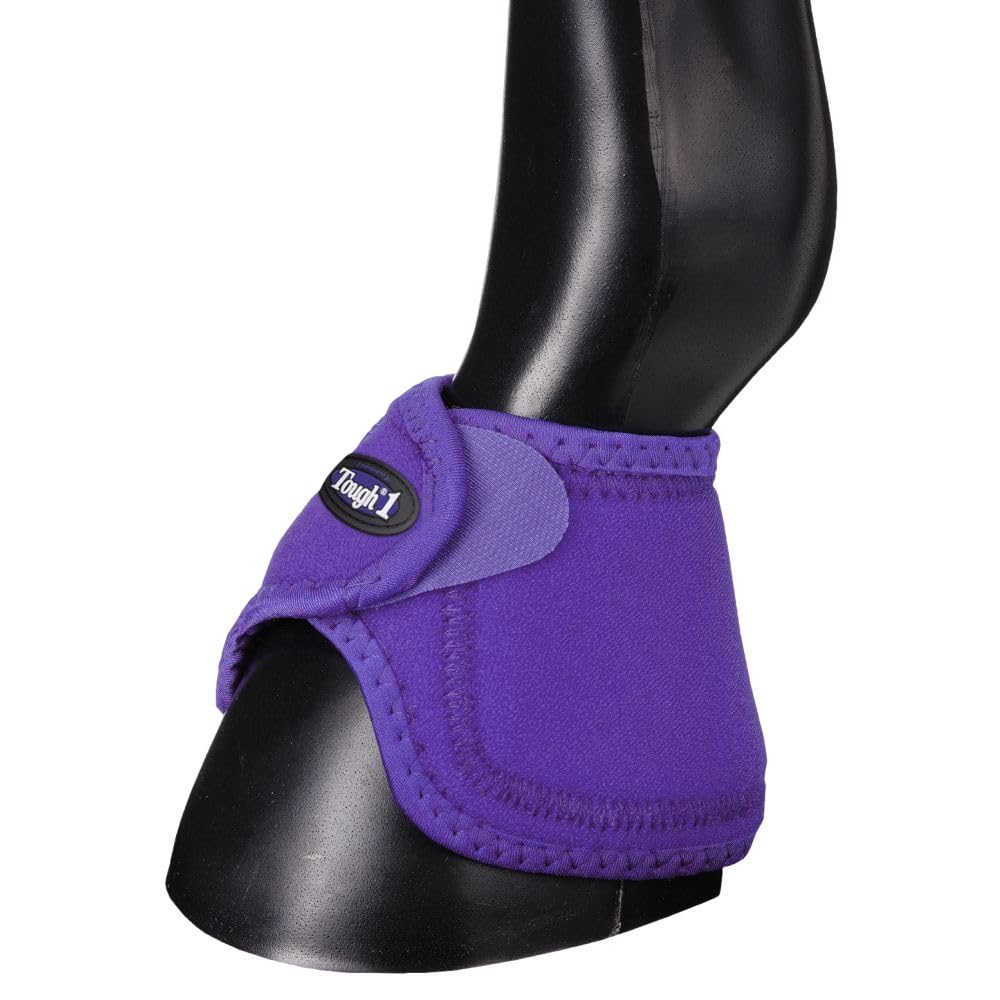 Cloches Tough1 sans rotation violet protégeant le sabot et facilitant l attache rapide