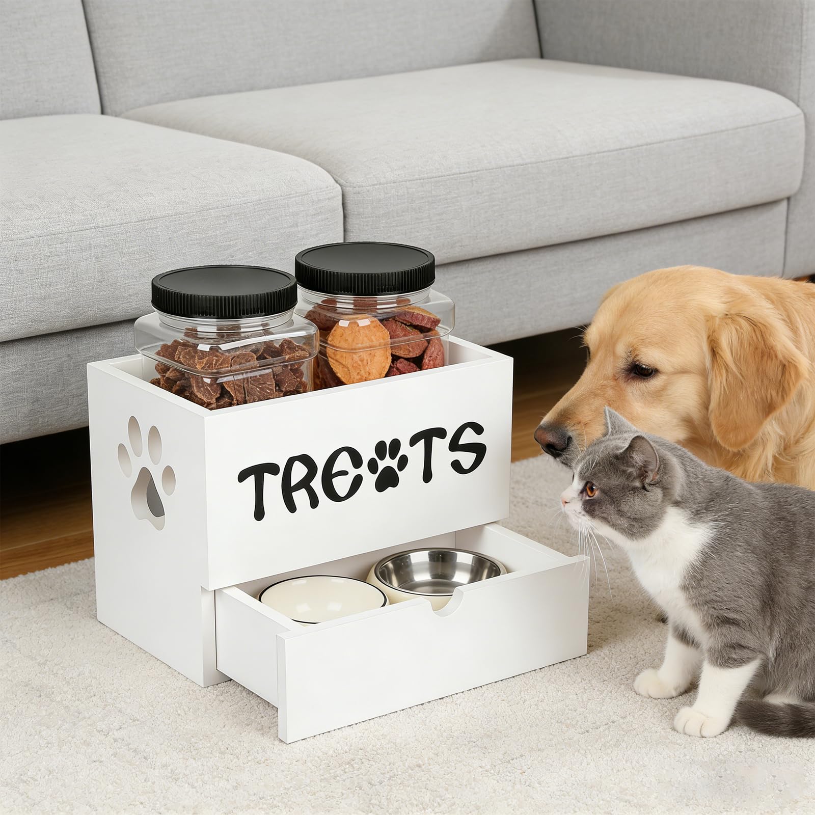TOWEBOORY accès rapide aux friandises et aliments lors du quotidien.