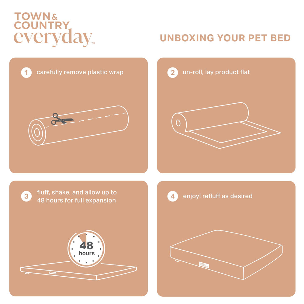 Town & Country Everyday CuddleTown imperméable protège contre les accidents et les taches.